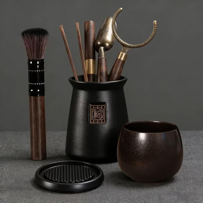 Qiwei Tea Ceremony Six-Piece Tea Tool Set