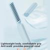 Lightweight Rechargeable Hair Straightener Brush Anti Scald Comb with Quick Heat Up Adjustable Temperature for Travel