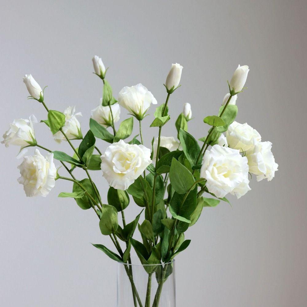 Real Touch Silk Flowers Silk Material Simulation Flowers Luxury Fake Flower  Wedding Setup