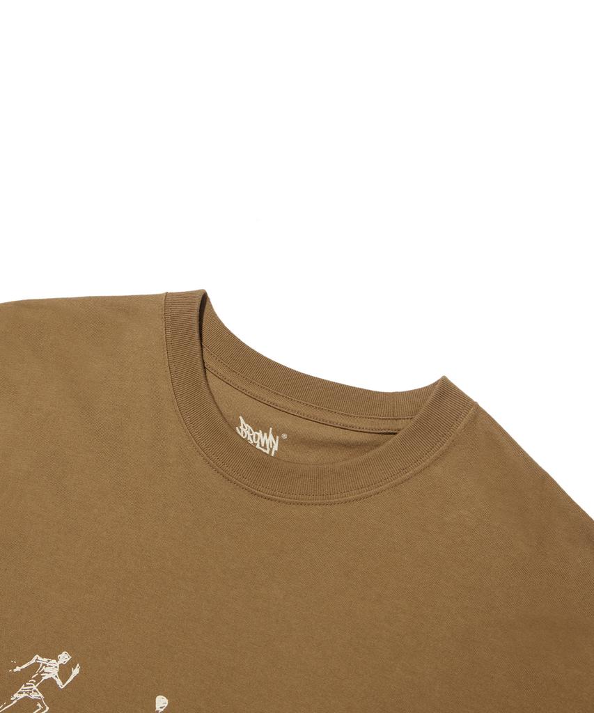 BROWNBREATH Far Away Tee - Brown