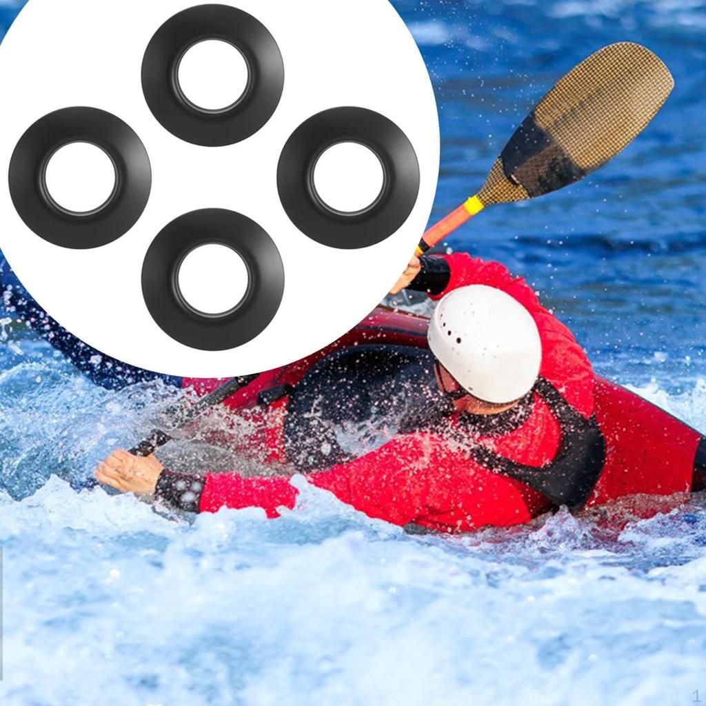 4 Kayak Paddle Drip Rings for Oar Protection And Maintenance