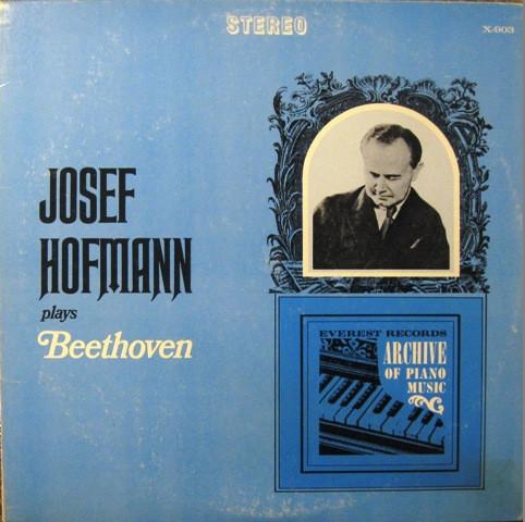 

LP Record JOSEF HOFMANN - Plays Beethoven X903 EVEREST US Classical Used