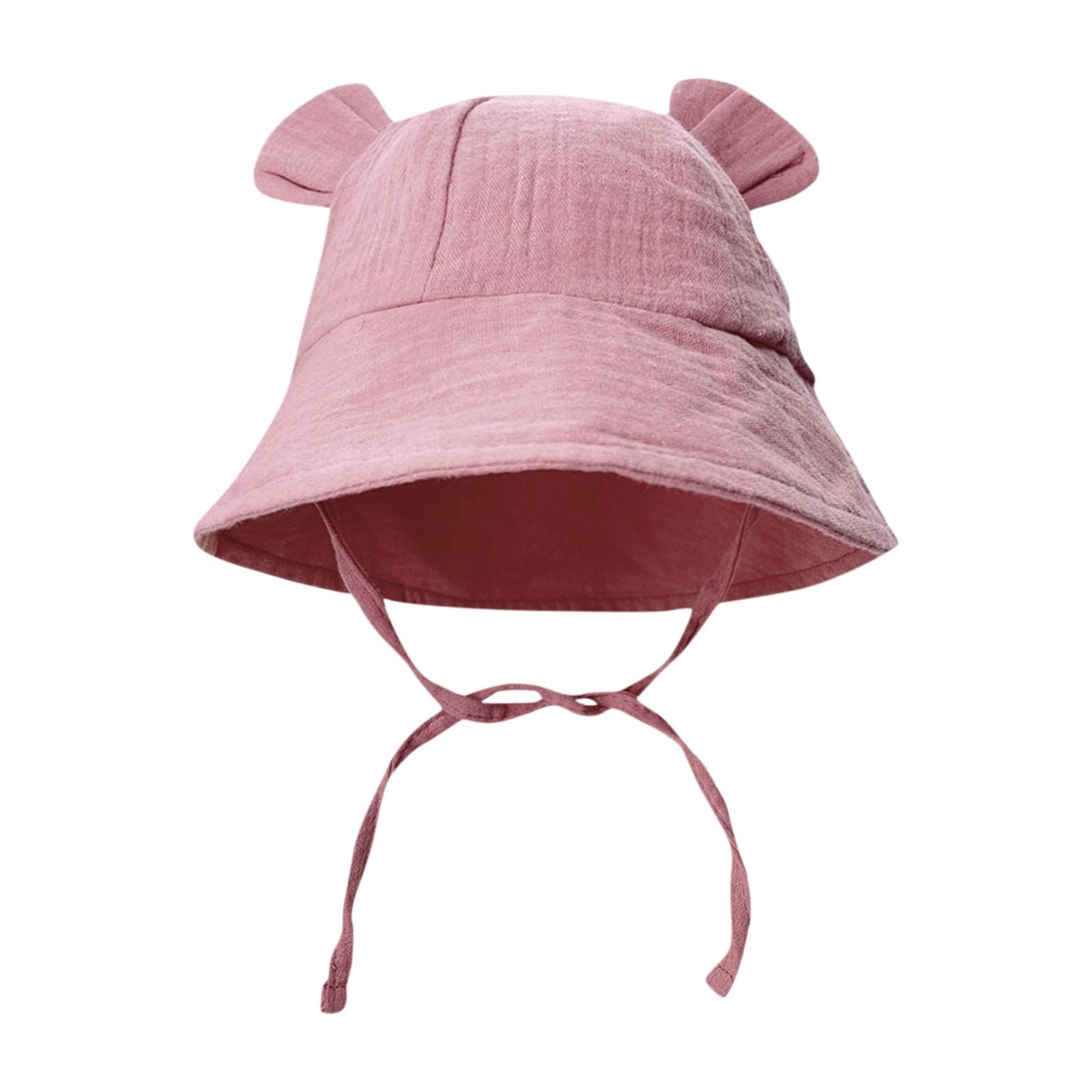 

Персонализированная детская однотонная шапка с вышивкой в виде рыбака One Size