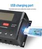 Universal Smart Solar Charge Controller for 12V/24V/48V Batteries - Ideal for Household & Street Light PV Systems
