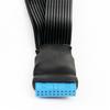 Motherboard Mainboard 19-pin to USB 3.0 20-pin 1 to 2 Power Extension Cable Cord