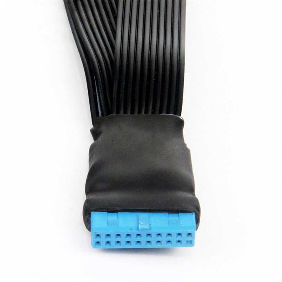 Motherboard Mainboard 19-pin to USB 3.0 20-pin 1 to 2 Power Extension Cable Cord