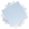 Ricokids Large Foam Puzzle Mat 60X60 Cm 4 Pcs Blue And White
