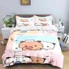 Girl Boys Gift Exquisite Cartoon B-bubu Wallpaper Anime Digital Printing Bedding Set Duvet Cover Comforter Bed Youth Kids