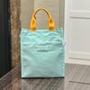 Women's Lunch Bag, Mother's Bag, Handbag, Mini Tote Bag, Lightweight, Functional, Easy to Use, Commuter Bag, Cute and Stylish (Type A - Green)