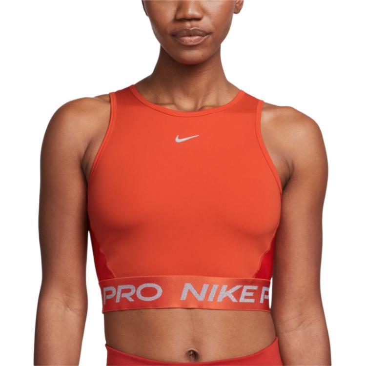 Nike PRO DRI FIT Sport Vests Women's Red FB5588-633