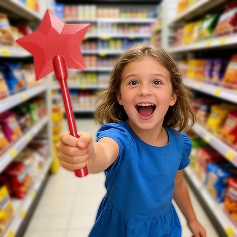 3D-gedruckte Zauberstab-Tap-to-Pay-Spielzeuge Lustiges Zauberstab-Spielzeug Kreditkartenhalter Tragbare Zahlungswerkzeuge Abschluss Kinderfest Langlebiges Geschenk