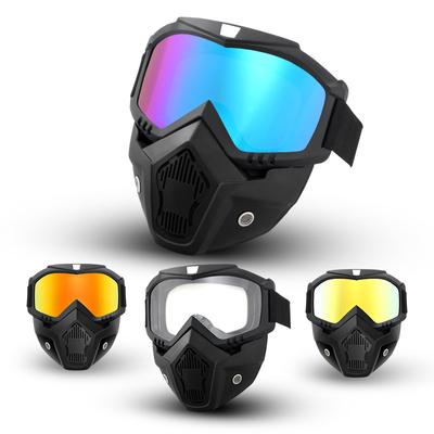 Motorcycle Goggles Windproof Glasses Goggles Mask Goggles Ski Safe Mirror Helmetty Protective Ski Masks Off-Road Helmet Goggles