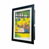 Wall Mount Flip Photo Frame Magnetic Closure Flip Art Frame Creative Display Frame  Photo Display