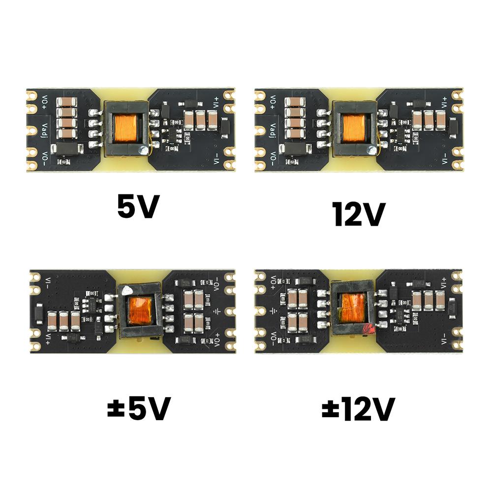 Isolated Power Supply Module DC-DC Converter 3-42V Input To 5V 12V ±5V ±12V Output Buck-Boost Module Reserved LDO