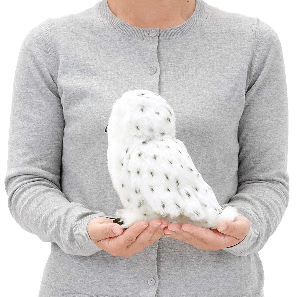 Calorata Snowy Owl Plush Toy Night Realistic Bird Animal Toy Doll Gift Present Birthday Christmas Present (Good Series/Soft Touch) (Twice Tested) /