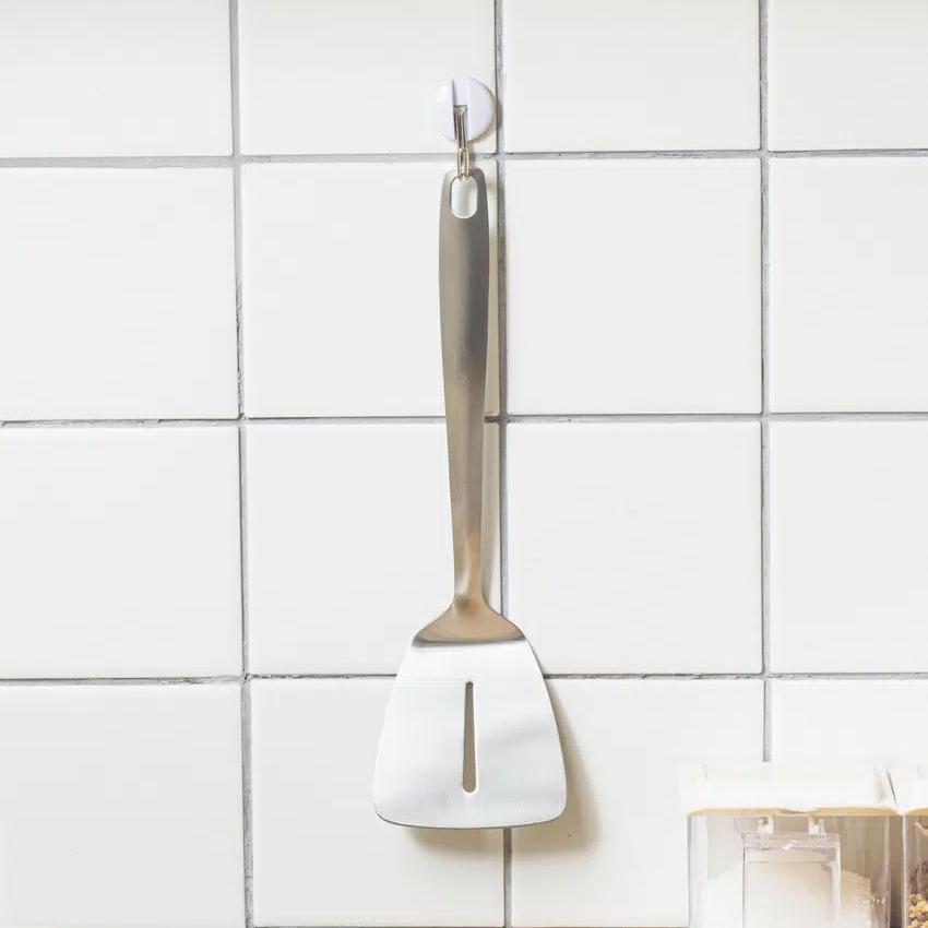 All-Stainless Steel 304 Spatula (26cm) Silver
