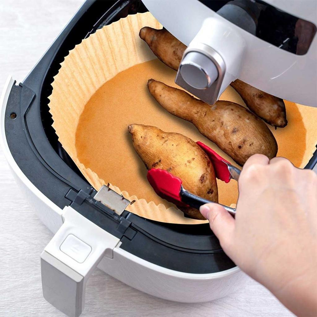AIR FRYER PAPER LINERS 20cm 50pcs ROUND 279011