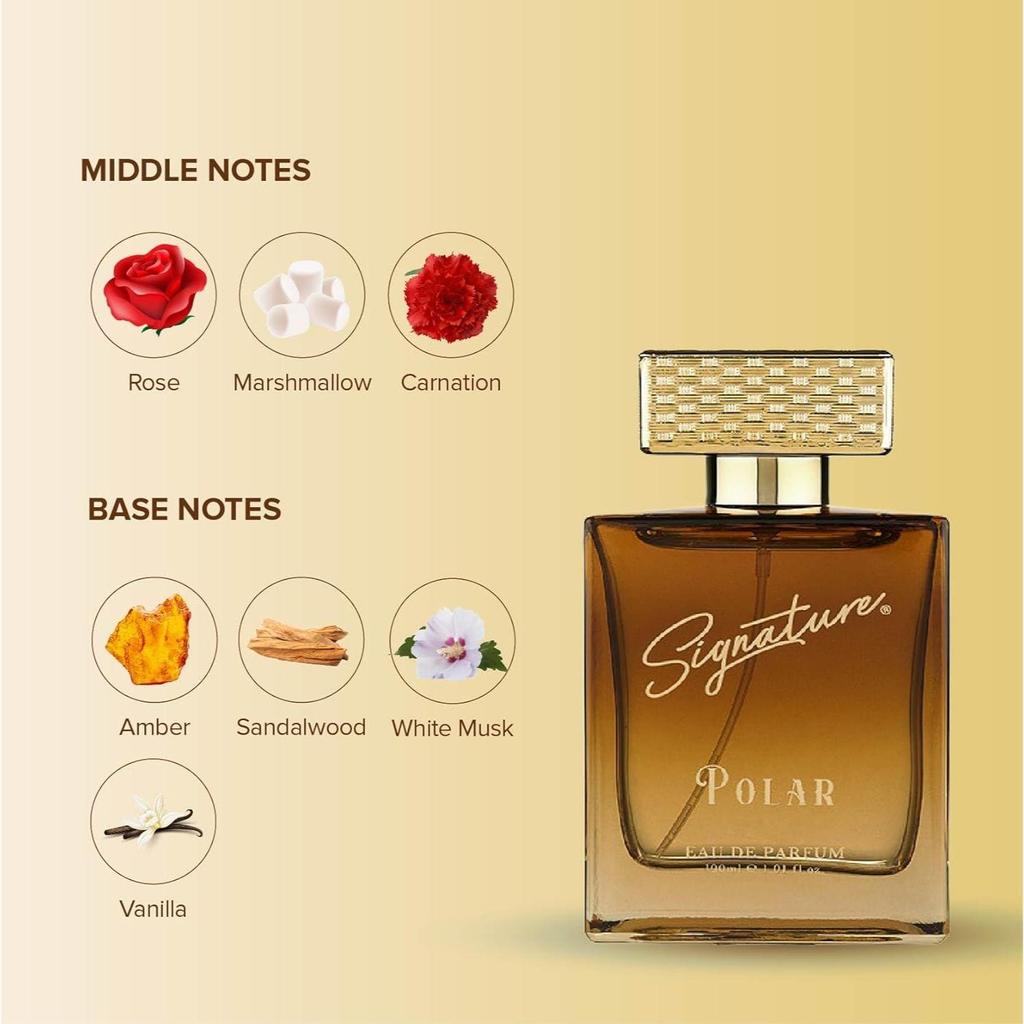 Signature Aura Polar Parfume 100ml | Floral Fruity Gourmand Scent Eau De Parfum