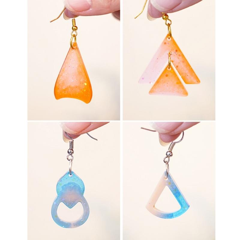 Unique Pendants Crafting Silicone Mold for DIY Enthusiasts Dainty Jewelry Pendant Mold Unique Handmade Accessory Mold