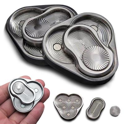Magnetic Fidget Slider Adult EDC Metal Fidget Toy ADHD Hand Spinner Autism Sensory Anxiety Stress Relief Toy Adult Best Gifts