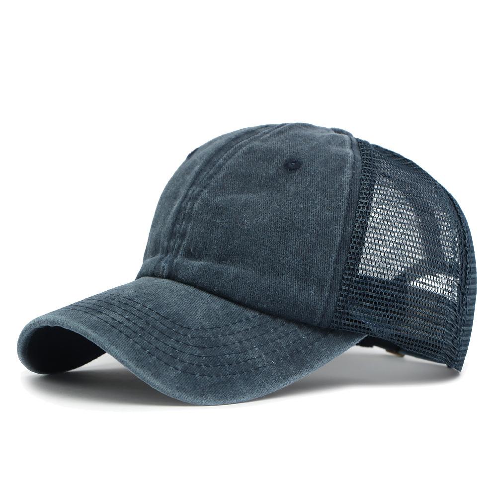 Women's Spring Summer Thin Breathable Mesh Baseball Cap Men's Cotton Cap Sunscreen Hat
