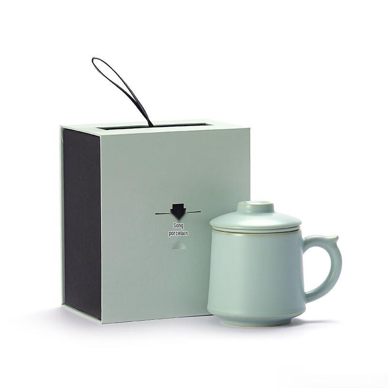 Jun Shi Qi Ceramic Tea Infuser Office Mug Office Mug