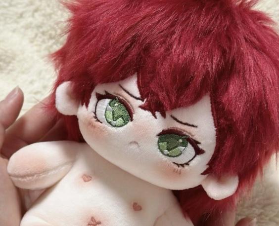 Gevuld 20cm Anime Diabolik Lovers Sakamaki Ayato Cartoon Pluche Pop Met Skelet Pop Aankleed Speelgoed Voor Kinderen Verjaardagscadeau With skeleton