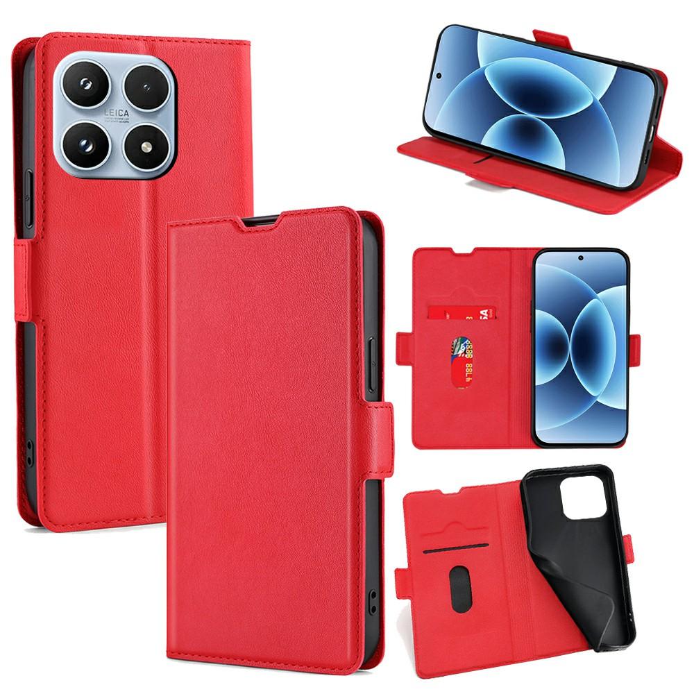 

For Xiaomi 17 Case Card Holder PU Leather Phone Cover