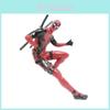 Cute Pvc Deadpool Action Figure Desk Companion Sitting Pose Collectible Doll Toy