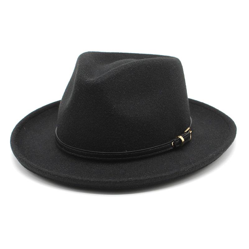 Fedora Gentleman'S Hat Top Hat Men'S And Women'S Jazz Hats Thickened Dragonfly Suits With Hats Felt Hats