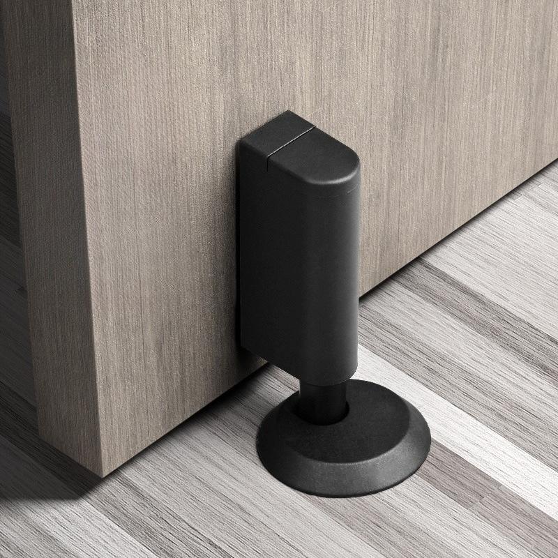 Windproof Sliding Door Suction Without Punching Bedroom Anti-collision Floor Suction Bathroom Door Stops