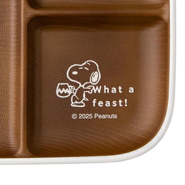 PEANUTS Snoopy Toast Plate ( What a Feast ! ) Snoopy Japan NEW