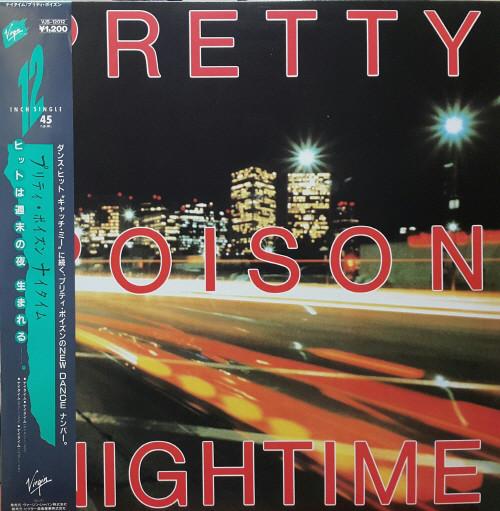 

12inch Record PRETTY POISON Nightime VJS12012 VIRGIN 1988 Japan Obi Dance Electronica Used