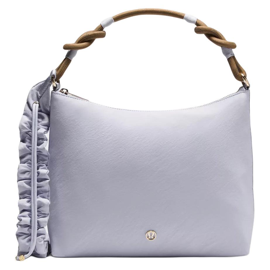 Lululemon Convertible Series 6.5L Convertible Pleated Design Nylon Crossbody Tote Bag Women bags Purple LW9FP9S-072172 Purple