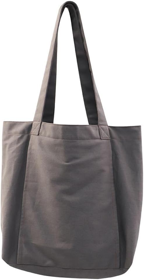 Canvas Yoga Mat Storage Yoga Mat Pilates Mat Shoulder Bag for Office Workouts and Pilates Bag, Carrier, (Gray)