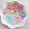 100Pcs New Cute Resin Small Shining Seashells Flat Back Ornament Jewelry Making Manicure Hairwear Accessories