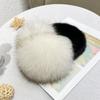 Factory  Custom Real Fox Mink Fur Earmuffs Fashion Colorful Warm Ear Cover Women Girls Fur Ear Warmer for Ski Earflap