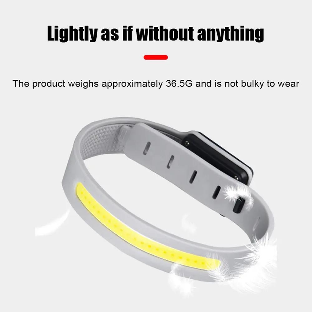 USB Rechargeable Running Arm Light LED Safety Flash Light For Night Jogging, Cycling, Outdoor Sports Waterproof Wearable Lamp