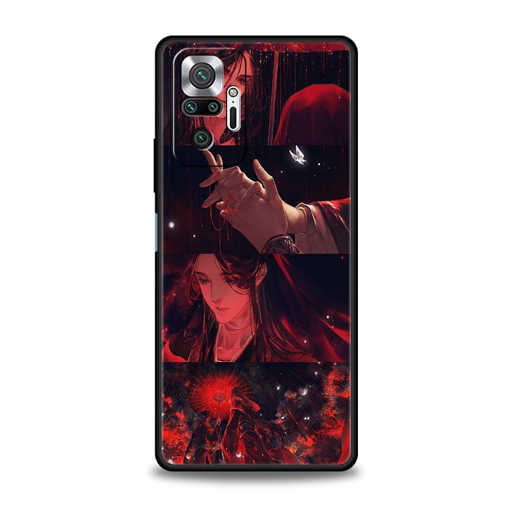 Heaven Official's Blessing Style For Xiaomi Redmi Note 12 5G Phone Case 10C 10 11 9 8 Pro Plus 9S 7 8T 9T 9A 8A 9C K50 K40 Cover