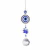 Butterfly Devil Eye Suncatcher Rhinestone Sun Catcher Pendant  Rear View Mirror
