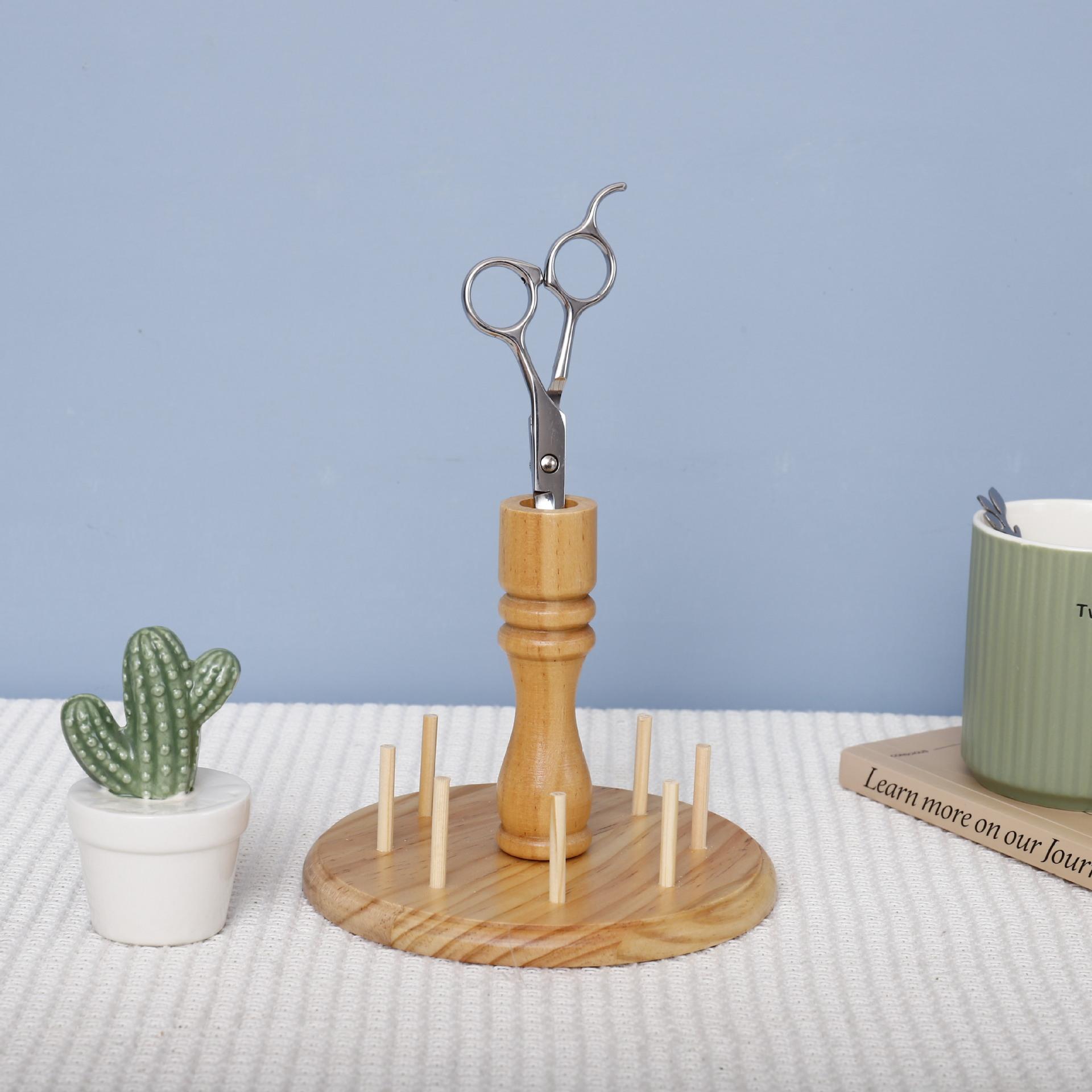 

Деревянный держатель пряжи, деревянный держатель пряжи и ниток на 8 катушек, стойка и органайзер для швейных и вышивальных ниток