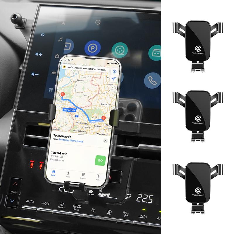 Car Phone Holder Air Vent Clip Navigation Stand Auto Interior Accessories For VolkswagenVW Jetta Golf Beetle GTI MK2 MK4 MK5 MK6