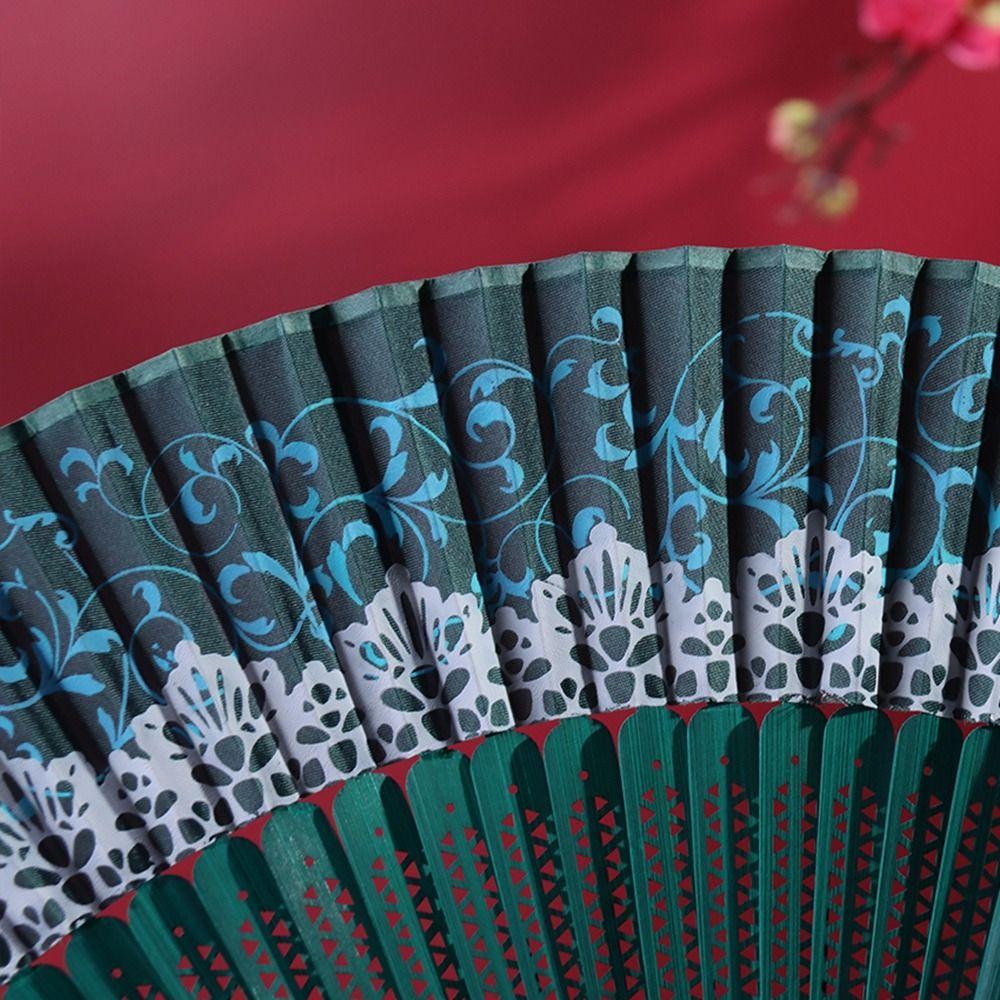 Change Color Folding Fan Folding Dance Fan Ancient   Hanfu Photography