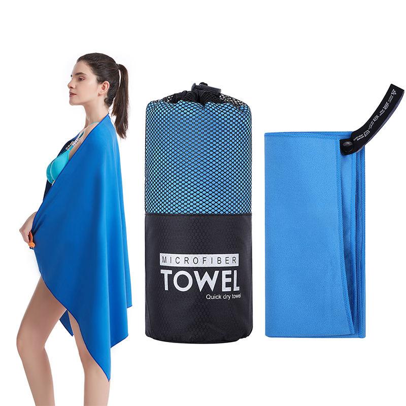 1PCS Luxury Microfiber Towel Sports Quick-Drying Super Absorbent Camping Towel Super Soft Gym Swimming Yoga Beach Towel