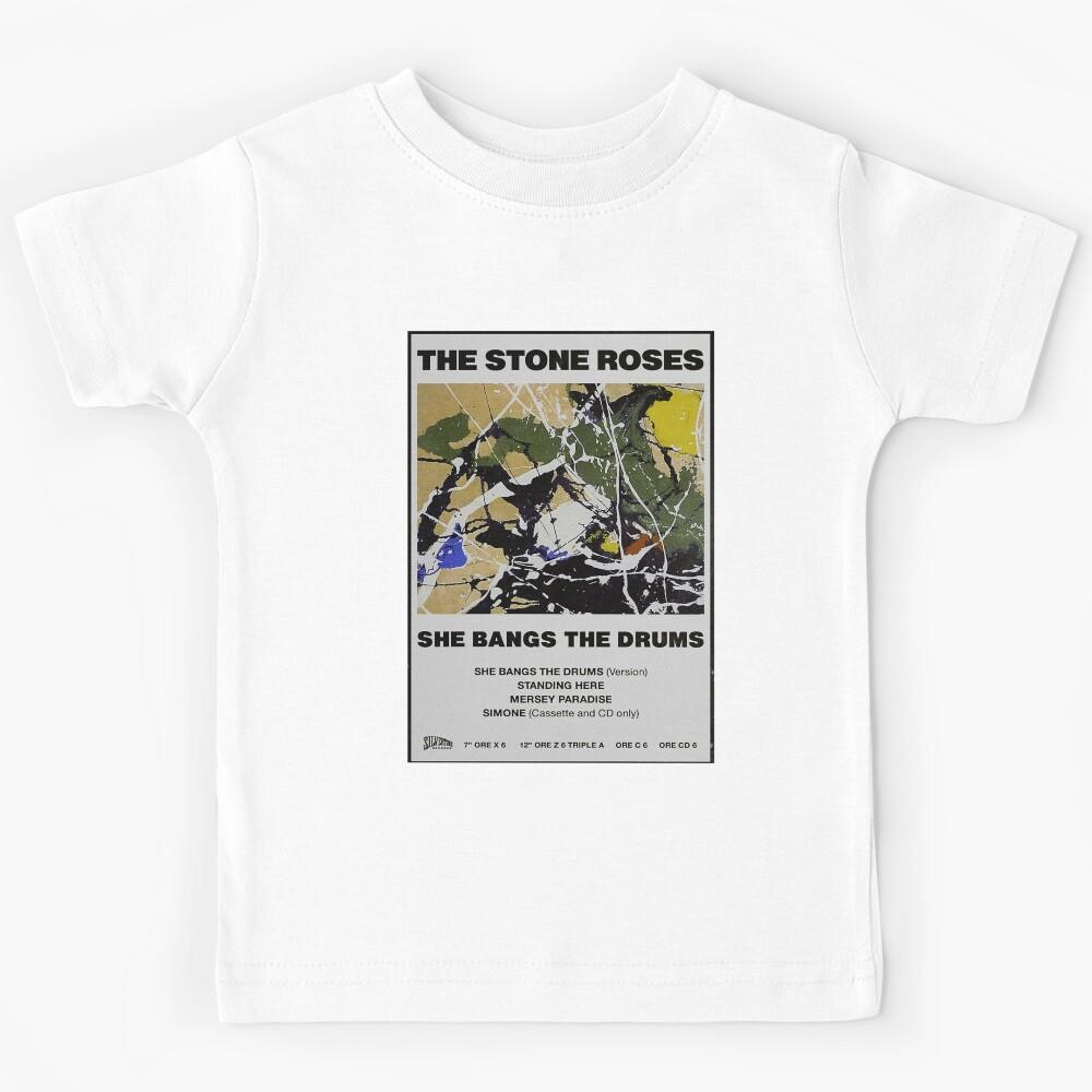 she bangs the drums Kids T-Shirt 120
