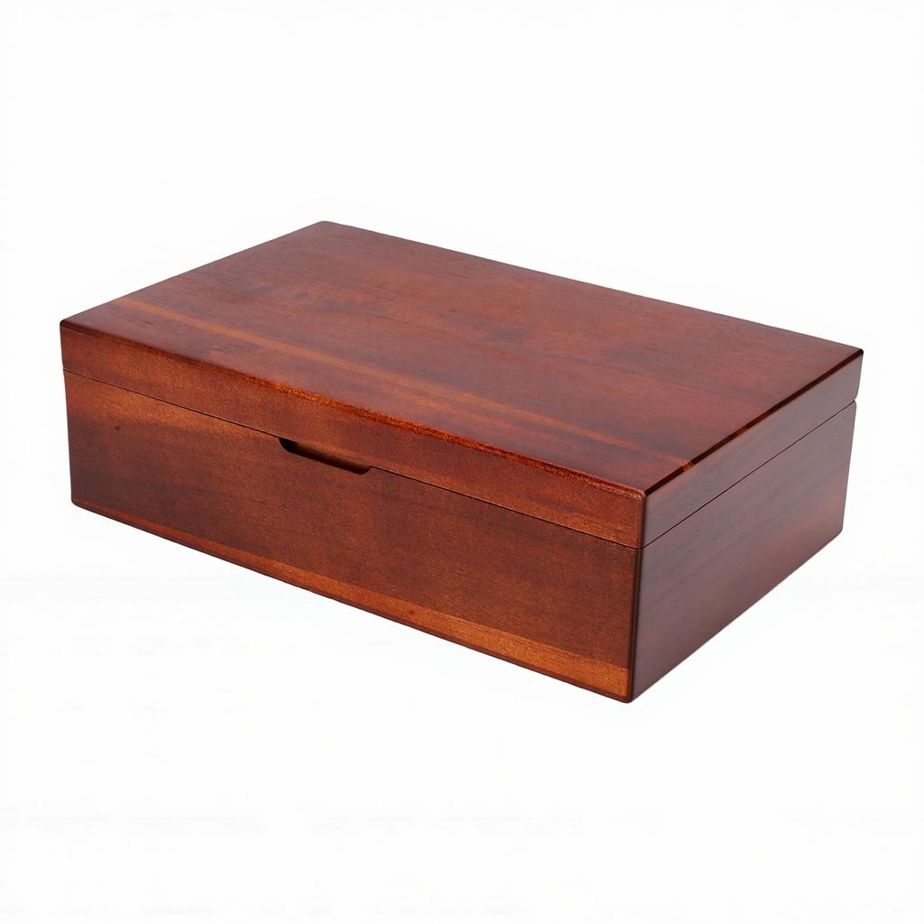 Tea Bag Box Multi Compartments Flip Lid Wooden Tea Bag Organizer Teabag Holder for Kitchen Office