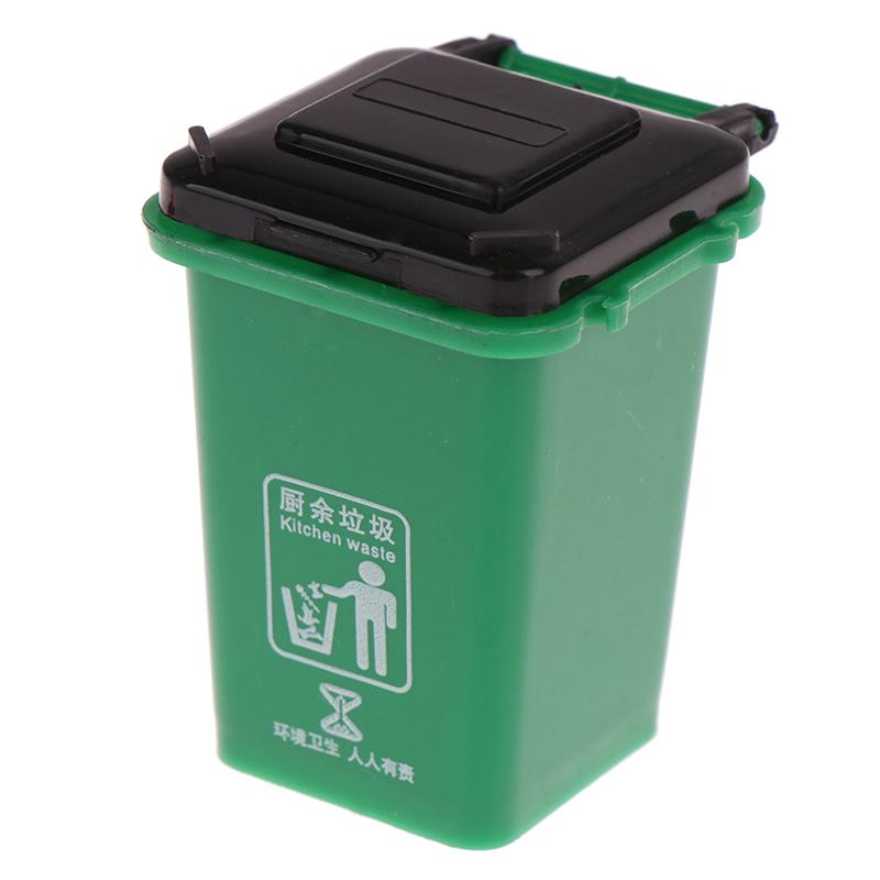 1:12 Dollhouse Minitrash Can Model/Mini Waste Bin/Pen Organizer Home Storage Can