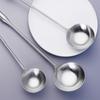 Kitchen Stainless Steel Long Handle Soup Dishes Ladle Spoon Cooking Utensils