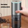 Portable Coffee Bean Grinder Efficient Electric Coffee Grinder with Adjustable Setting for Freshness Grounds