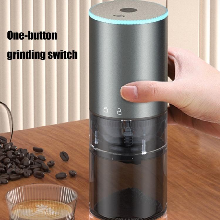 Portable Coffee Bean Grinder Efficient Electric Coffee Grinder with Adjustable Setting for Freshness Grounds